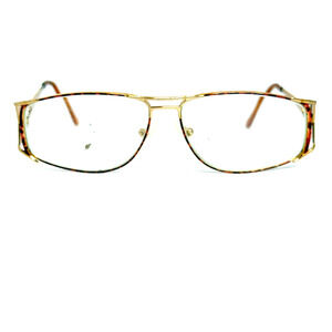 Genny 579 5008 Eyeglasses Frame Italy‎ 59 13 130mm Women Gold Tortoise 20477